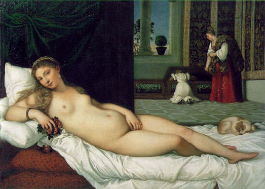 Tiziano, Venus de Urbino, 1538