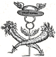 Caduceo, por V. Cartari, 1647