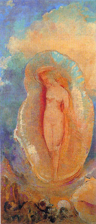 El Nacimiento de Venus, Odilón Redon, 1912