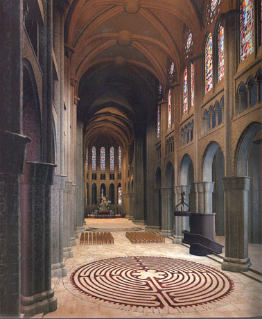Catedral de Chartres. Laberinto.