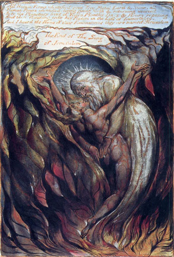Entrega del alma a Dios. William Blake, Jerusalem.