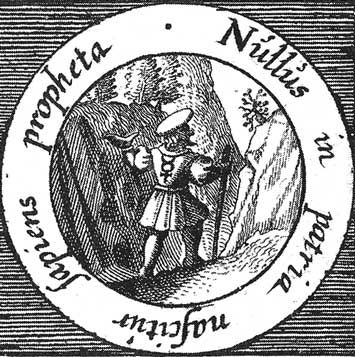 Iniciado - Nadie es profeta en su tierra.
Johan Daniel Mylius
Opus medico-chymicum, Frankfurt 1618