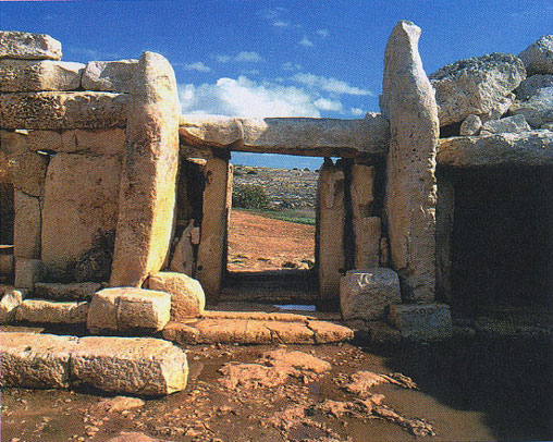 Templo megalítico. Tarxien, Malta.